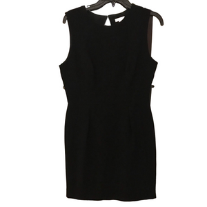 Shoshanna Black and Mint Sleeveless Dress